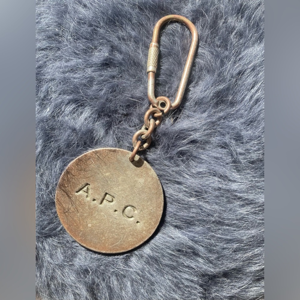 Vintage A.P.C. Bronze Keychain